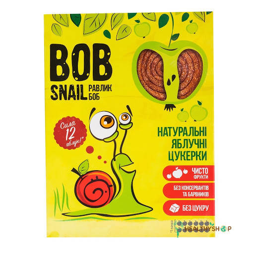 

Конфеты Равлик Боб яблочные 120г