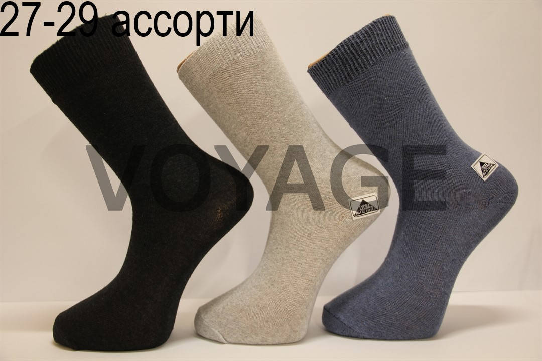 

Мужские носки высокие стрейчевые Житомир эконом класс 27-29 ассорти