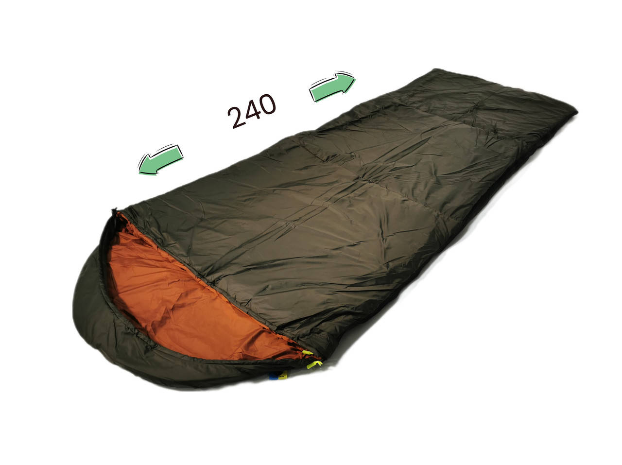 

Спальный мешок Высокий Ботал Очень высокий спальник!, Хаки