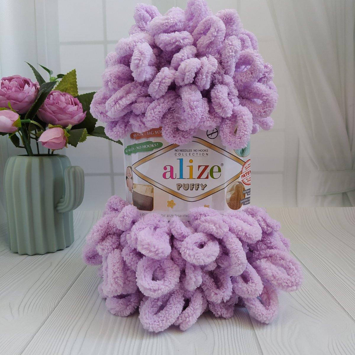 

Alize Puffy №27 світлий бузок, Сиреневый
