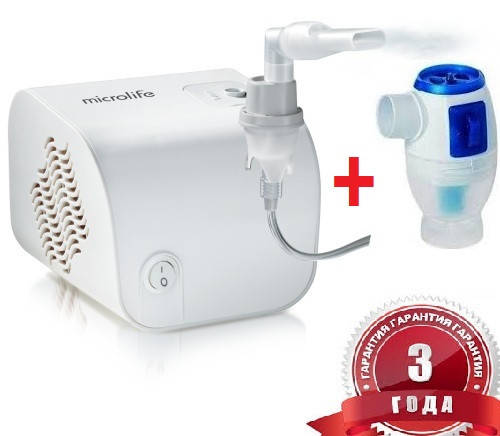 

Ингалятор компрессорный Microlife NEB 100B (+ камера 3в1)