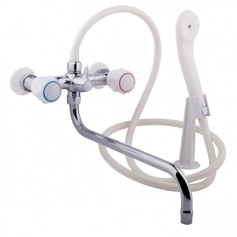 

Смеситель для ванны ПВХ шланг арт.СВ11У1Х222