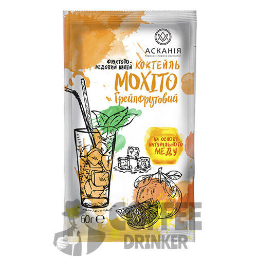 

Чай-напиток фруктовый с мёдом «Коктейль Мохито Грейпфрутовый» ТМ Аскания, ящик 20 пакетов