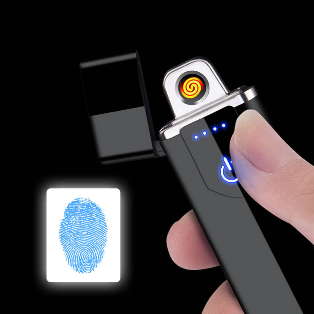 

Зажигалка usb электрическая без газа, Черный