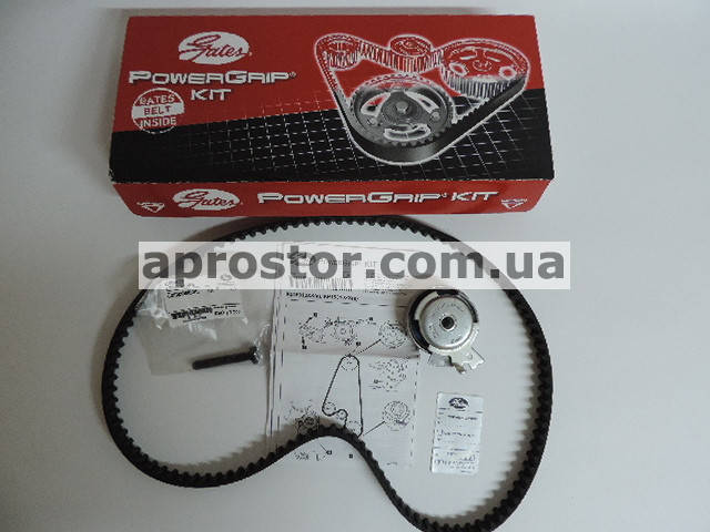 

Комплект ГРМ (ролик+ремень+болт) GATES Ланос/Авео/Нексия 1,5 GTS-K015310XS