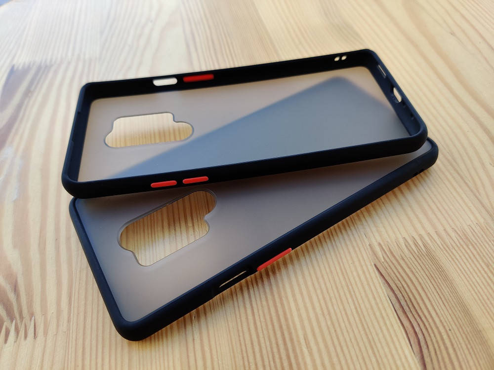 

Противоударный матовый чехол для OnePlus 8 Pro Черный