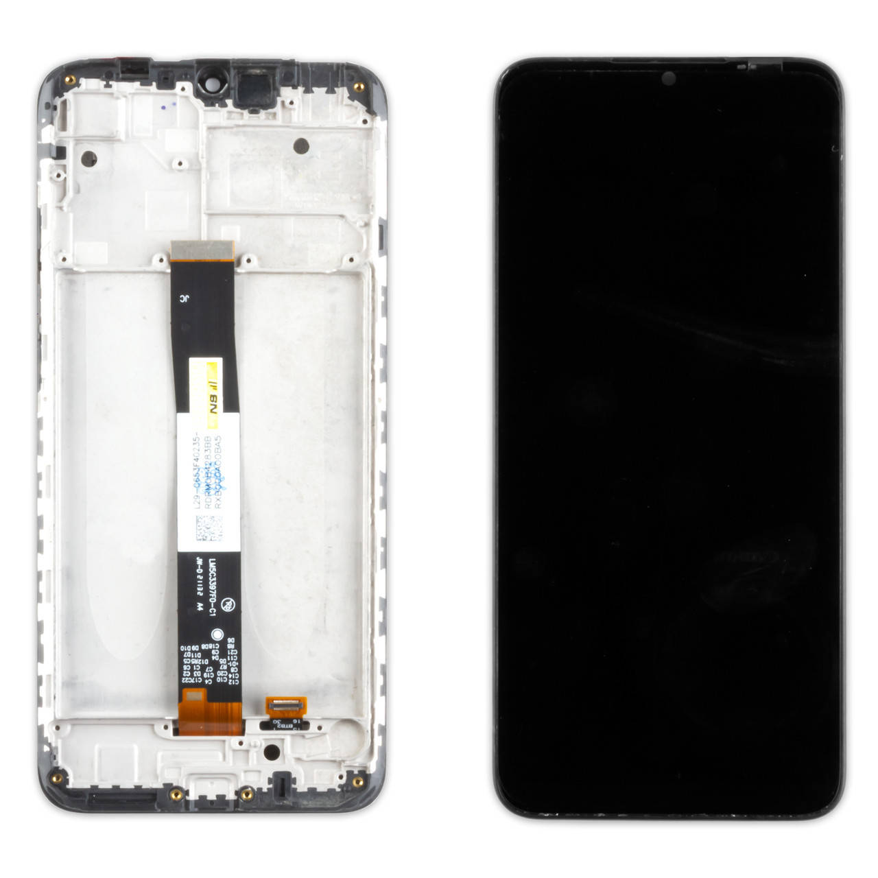 

Дисплей XIAOMI Redmi 9A/Redmi 9C c черным тачскрином и рамкой, Черный