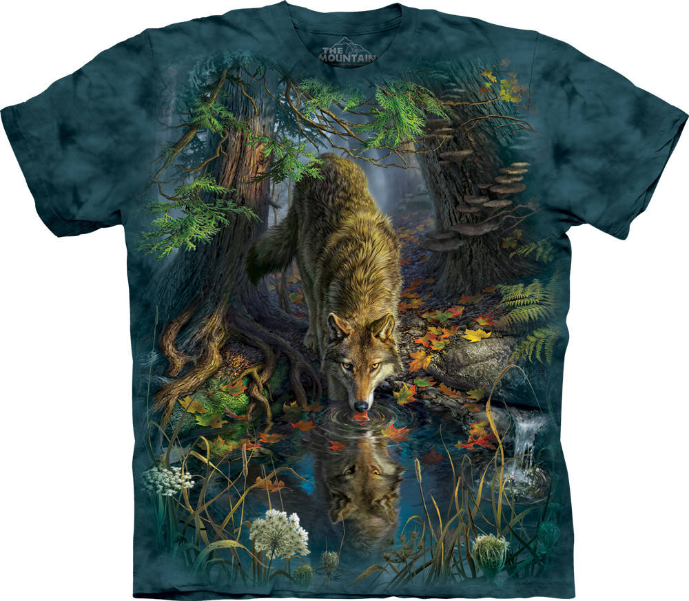 

Футболка THE MOUNTAIN - Enchanted Wolf Pool 3XL