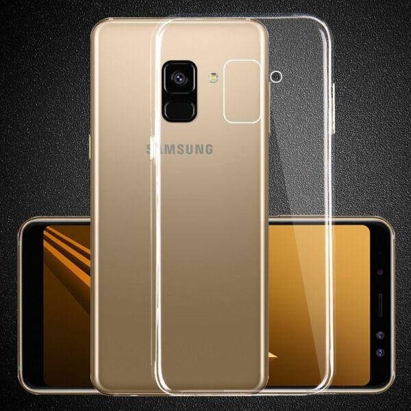 

Силиконовый прозрачный чехол для Samsung Galaxy (Самсунг Гелекси) A6 2018, Разные цвета
