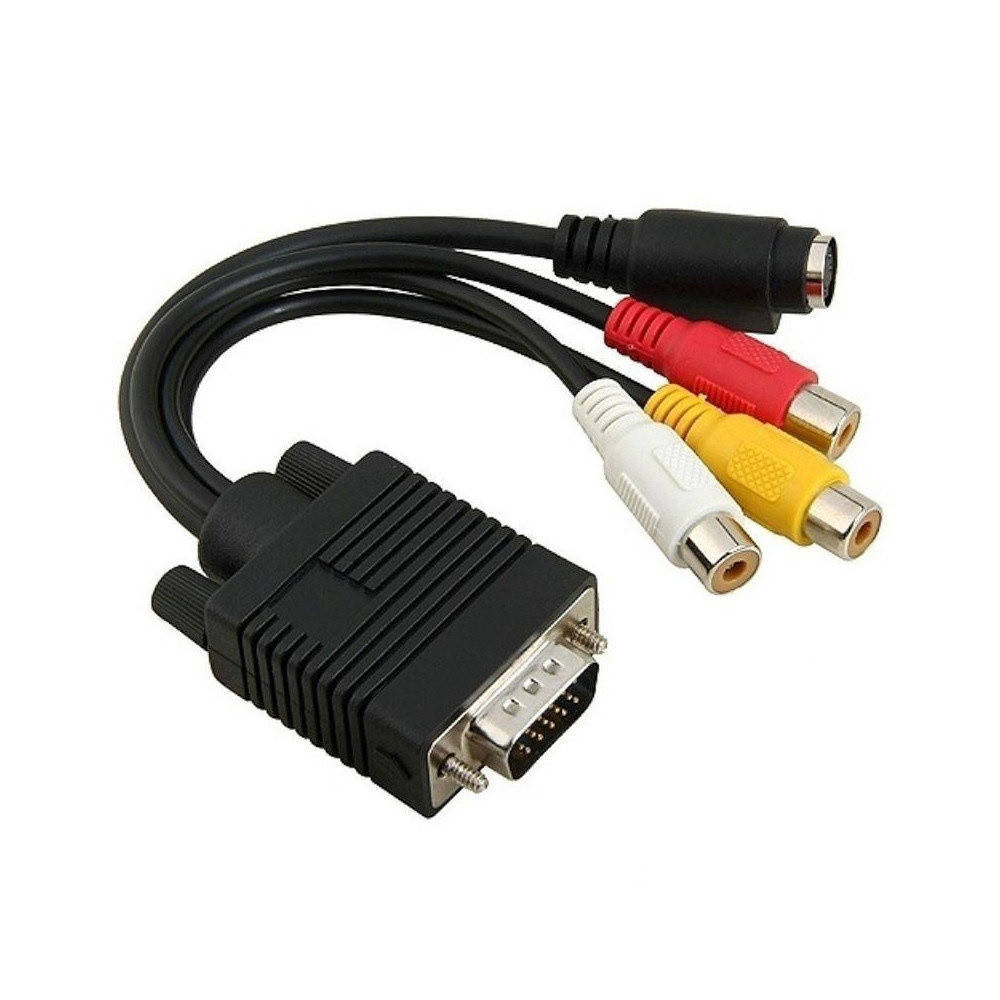 

VGA - RCA переходник, Черный
