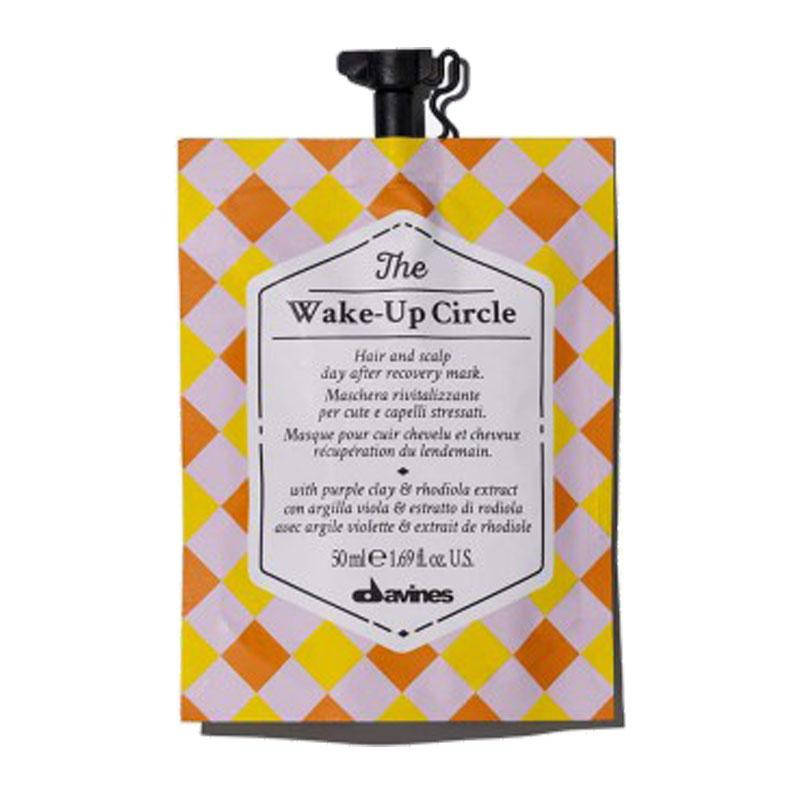

Антистрессовая увлажняющая маска для защиты волос Davines Wake-Up Circle Hair Mask 50ml