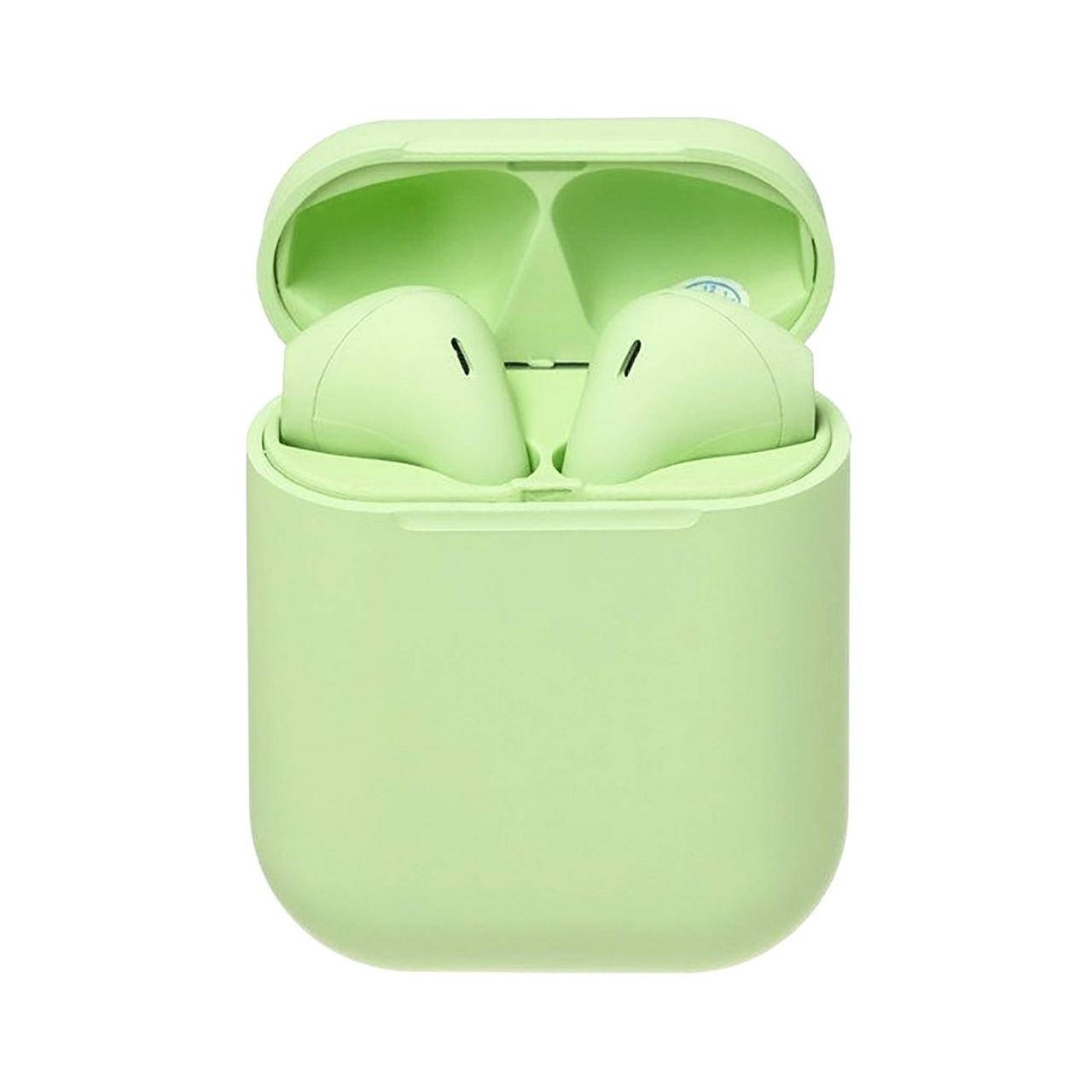 

I12 InPods tws наушники беспроводные, Все цвета, Airpods i12, наушники i12 TWS, для android и IOS, Зелёный
