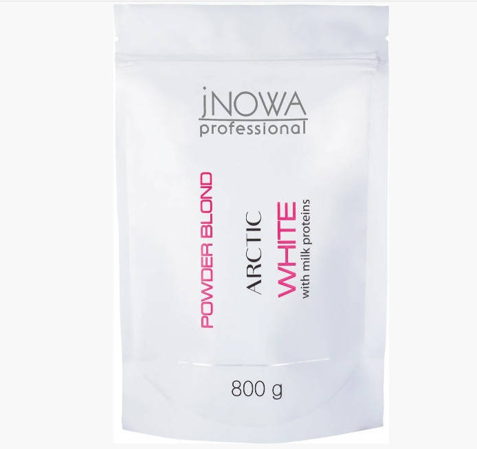 

Осветляющая пудра"jNOWA Professional"Blond Artic Milk proteins 800 г