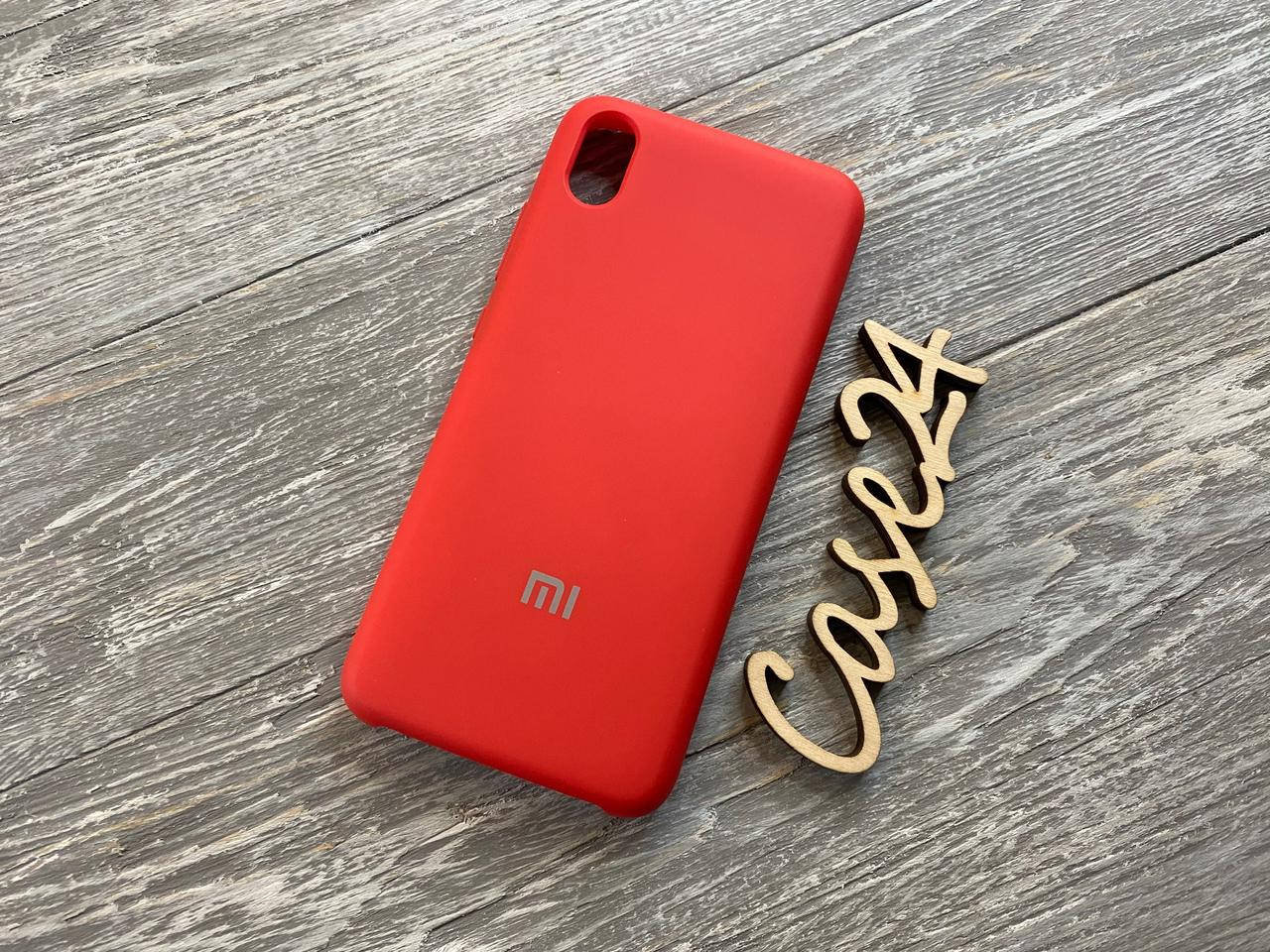 

Чехол Soft touch для Xiaomi Redmi 7A (8 цветов) красный