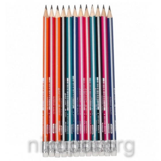 

Карандаш простой MARCO Grip-rite 9001-48 "HB", твердо-мягкий