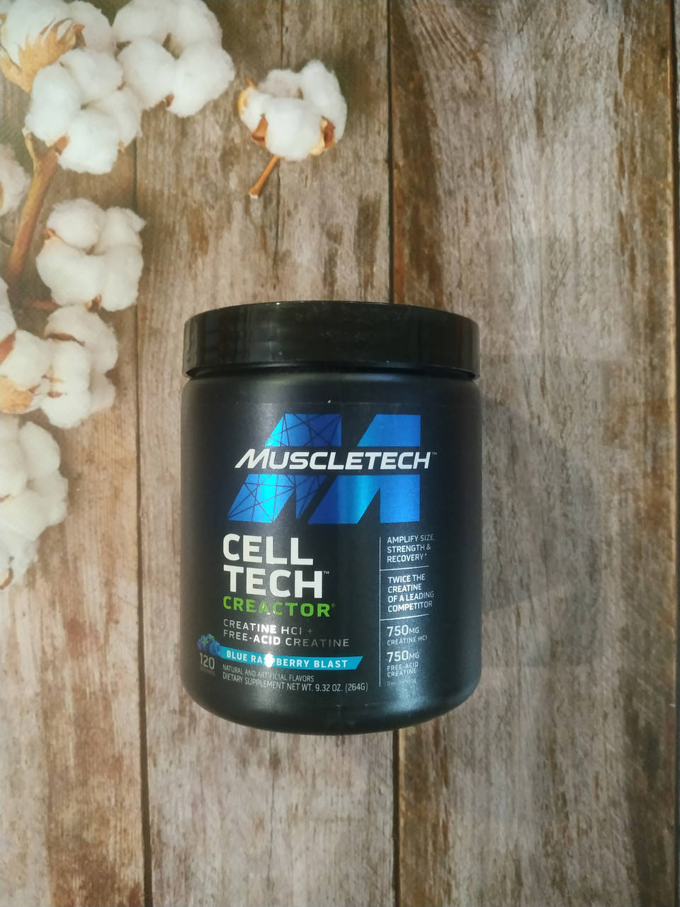 

MuscleTech Creactor - 120 Servings, креатин гидрохлорид