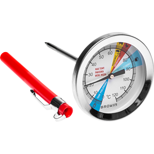 

Термометр для ветчинницы (шинковара) 0,8 кг, 0-120°C