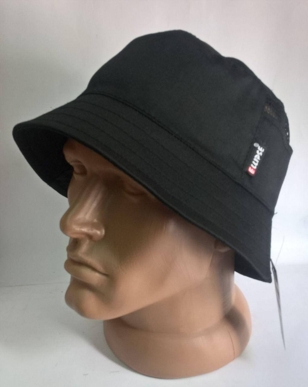 

Панама мужская летняя из натуральной ткани 653/1 Чёрный Ellipse XL / 59-60