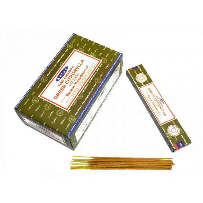 

Satya Green Citronella (плоская пачка) 15 грамм, Зелёный