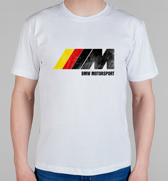 

Футболка мужская БМВ BMW Motorsport Белая Размер
