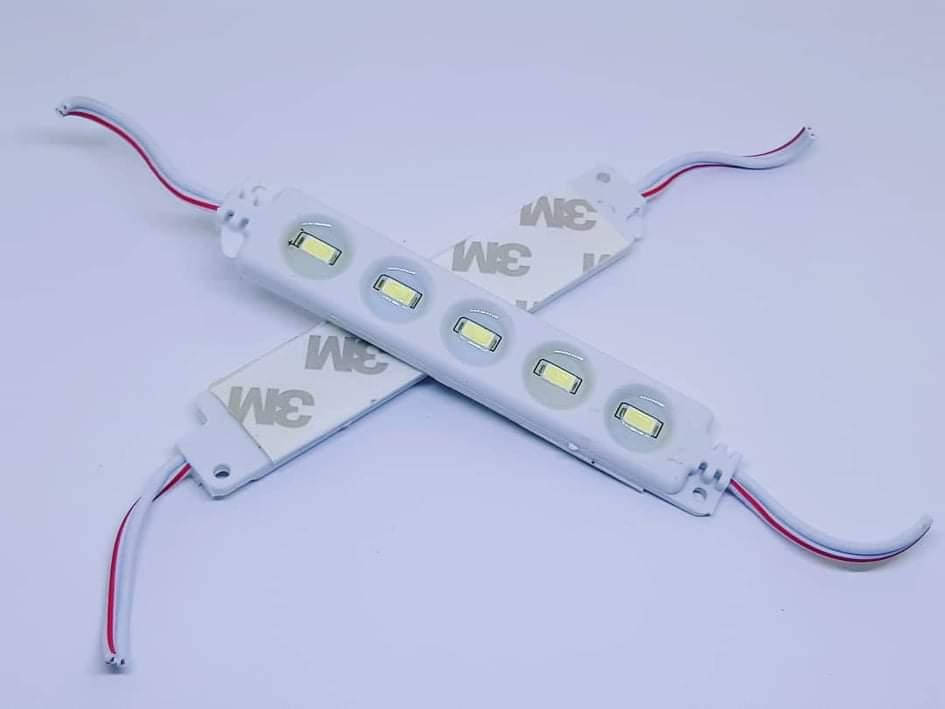 

Модуль світлодіодний 5 SMD 5730 (ML9517) 12V white 2,5W білий