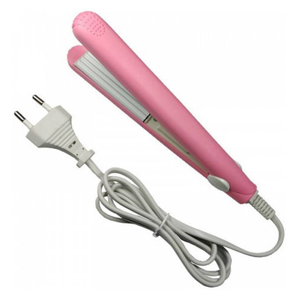 

Мини утюжок-гофре для волос Hongdi Hd-02 розовый