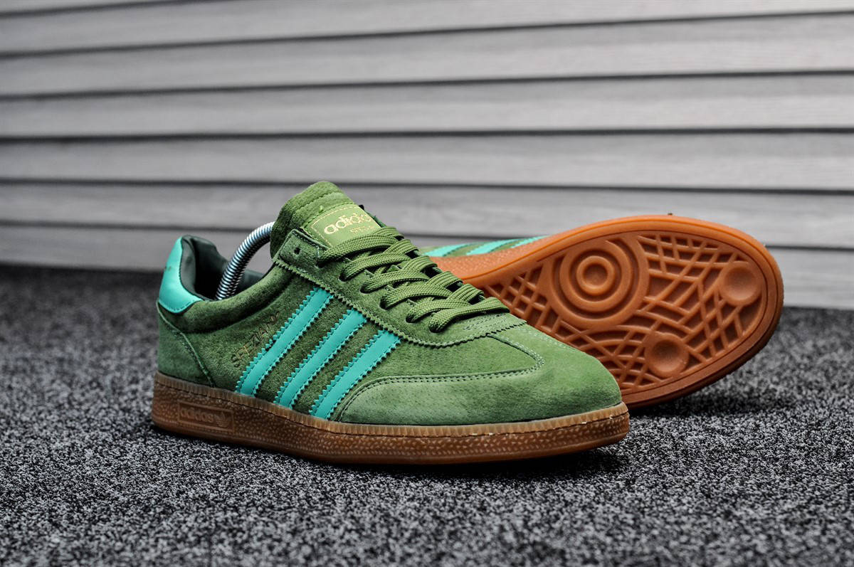 

Кроссовки Adidas Spezial "Зеленые", Зелёный