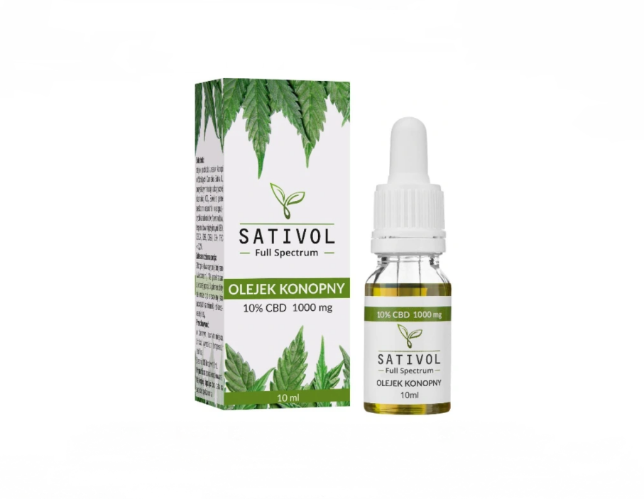

Масло КБД CBD oil 10% Sativol Medic Польша