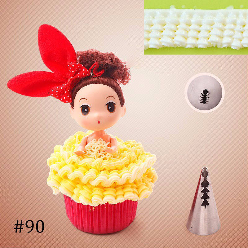 

Насадка кондитерская для оборок Рюш №090