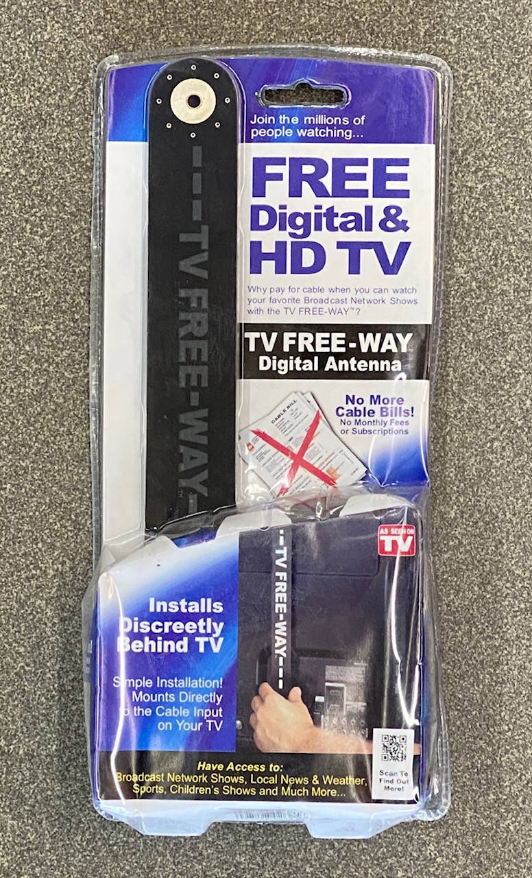 

Антена Цифрова кімнатна ТБ Антена FREE DIGITAL & HD TV((HD Clear DOUBLE)) / ART - 0228