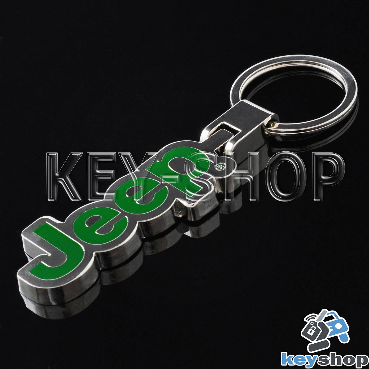

Брелок для авто ключей Джип (Jeep) металлический