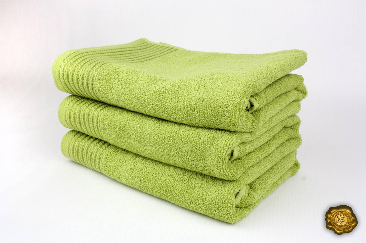 

Еней-Плюс Полотенце 0009 50х90, Зелёный