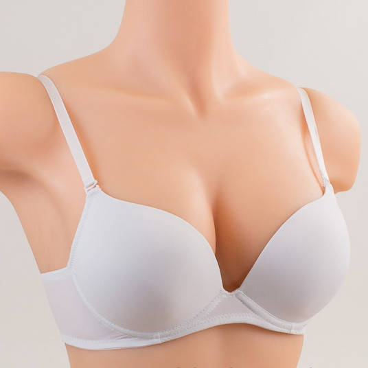 

Бюстгальтер корректирующий с эффектом пуш ап Acousma A6065, белый