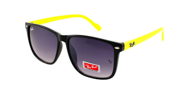 

Солнечные очки с желтыми дужками Ray Ban, Разные цвета
