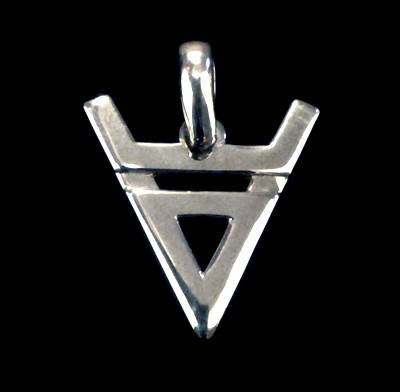 

Велес 2 Славянский оберег из серебра 925-ой пробы