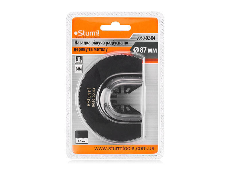 

Насадка режущая радиусная для МФУ по ДЕРЕВУ и МЕТАЛЛУ Sturm 9050-02-04