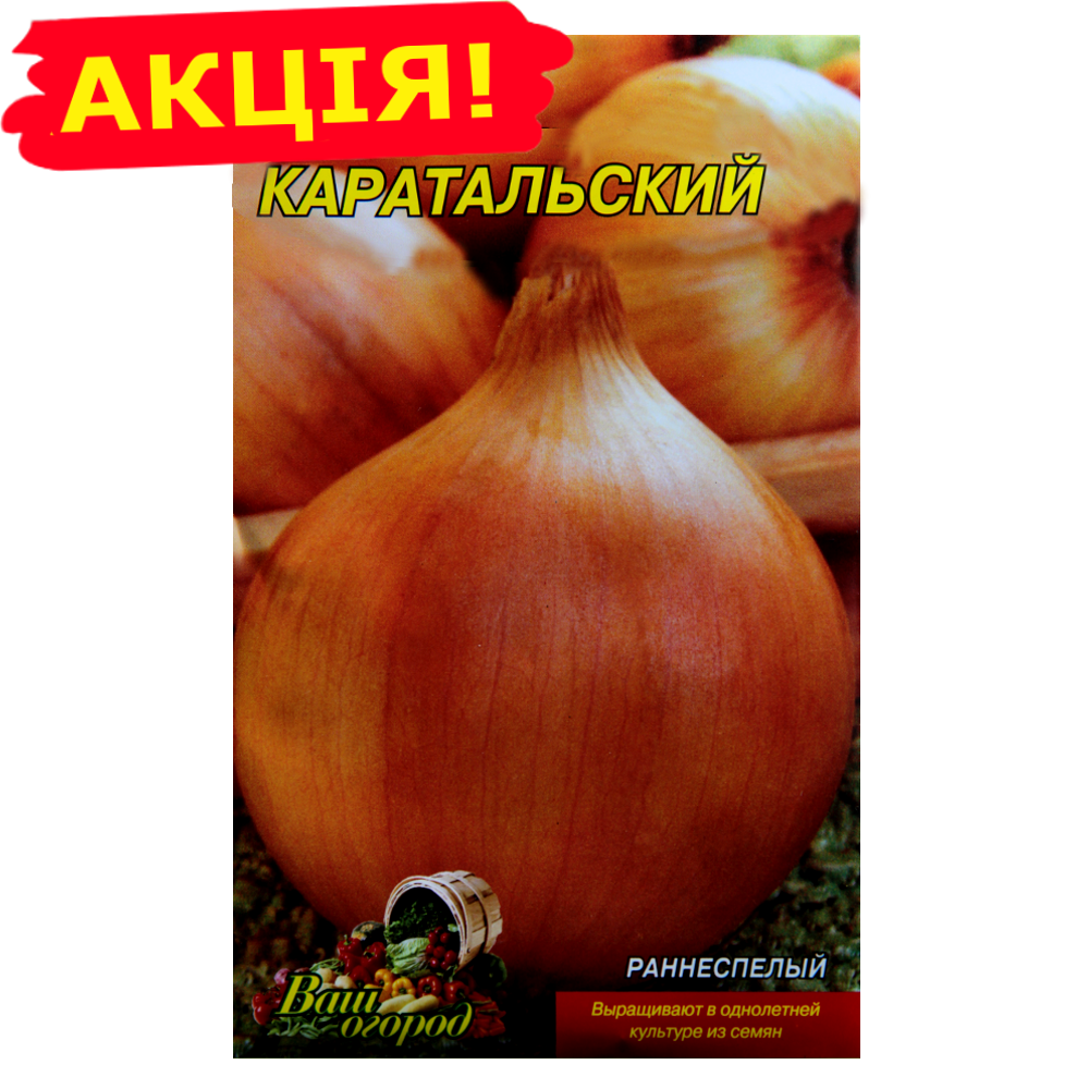 

Лук Каратальский раннеспелый большой пакет 5 г