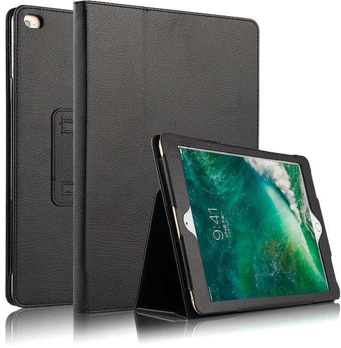 

Чехол книжка iPad 9.7 Air / Air 2 / 2017 / 2018 New Leather Black (Айпад Аир Эир)