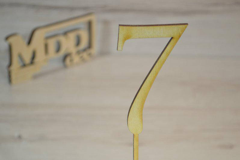 

Топпер для торта. Цифры.