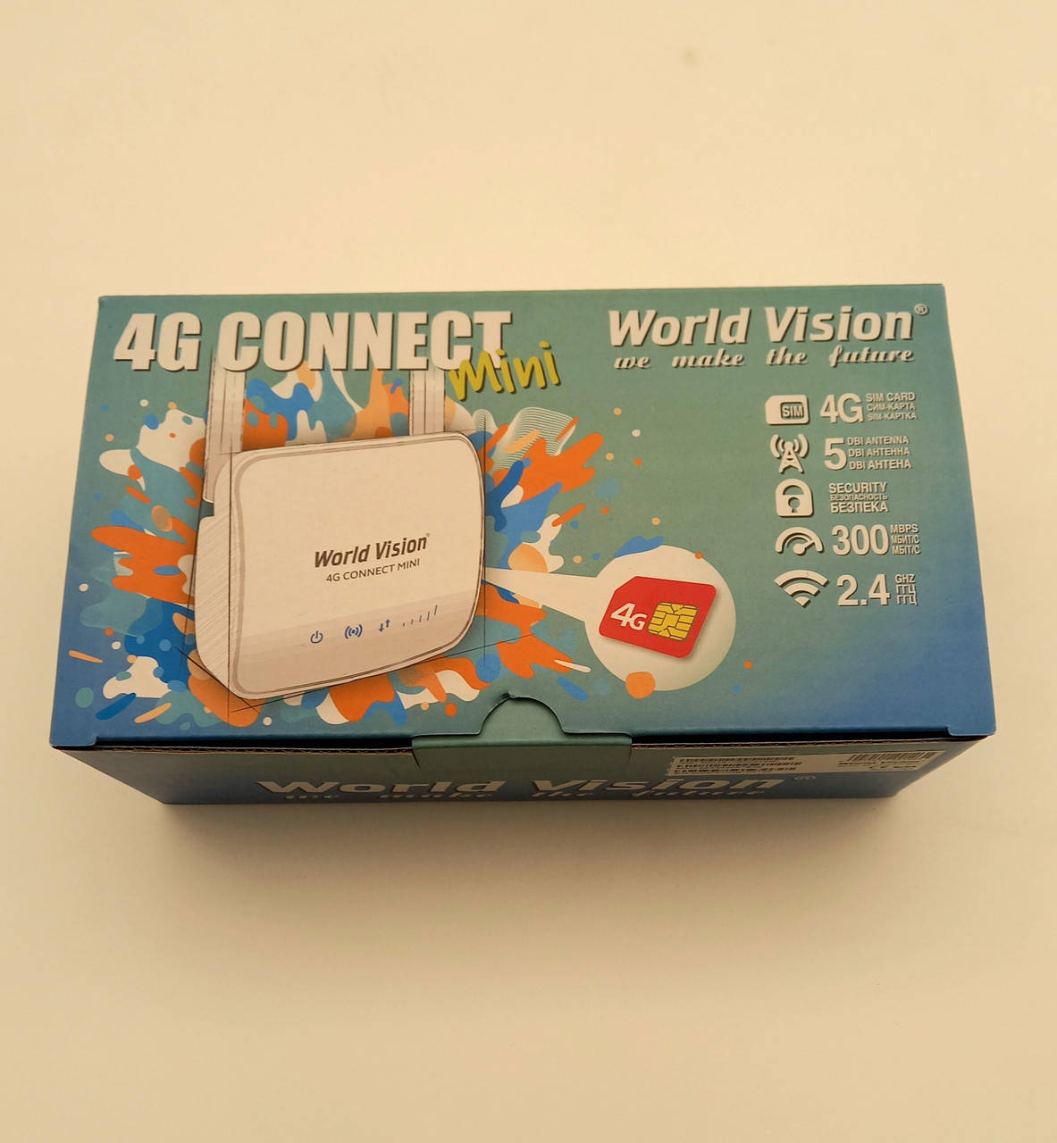 

Маршрутизатор World Vision 4G CONNECT MINI