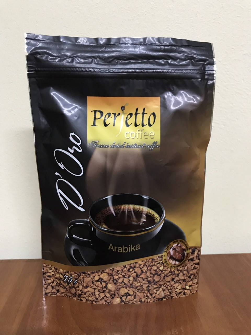 

Кофе растворимый Perfetto D'Oro 75 гр.