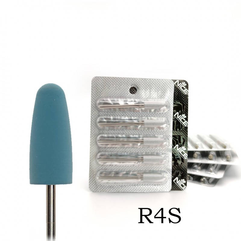 

Силиконовая фреза Nice for you R4S 5 шт, Голубой