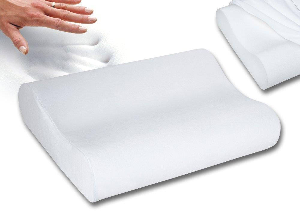 

Подушка ортопедическая Memory Pillow с эффектом памяти, Белый