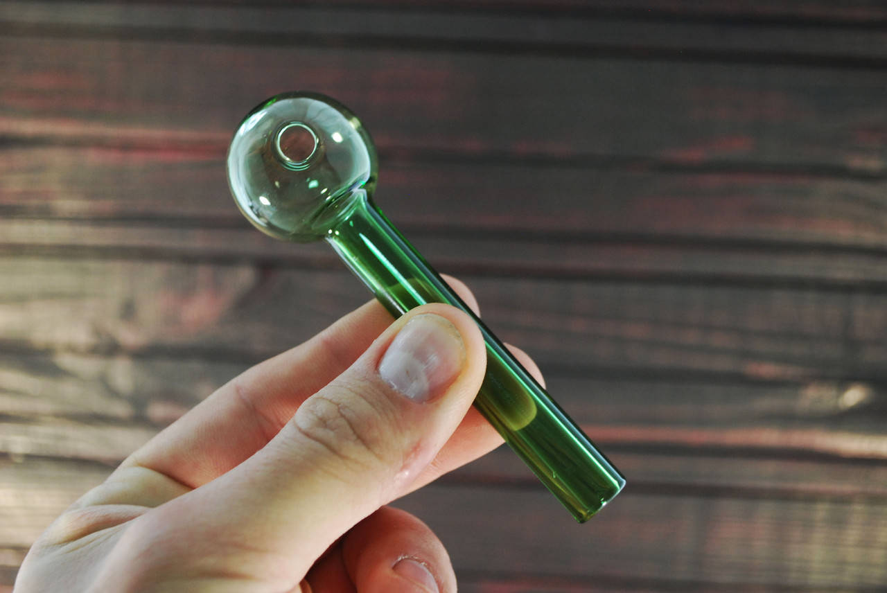

Стеклянная трубка для курения Oil Classic Color Green