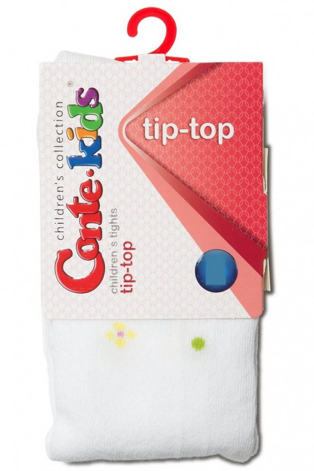 

Колготки детские Conte-kids TIP-TOP (403) хлопковые, 92-98, белый