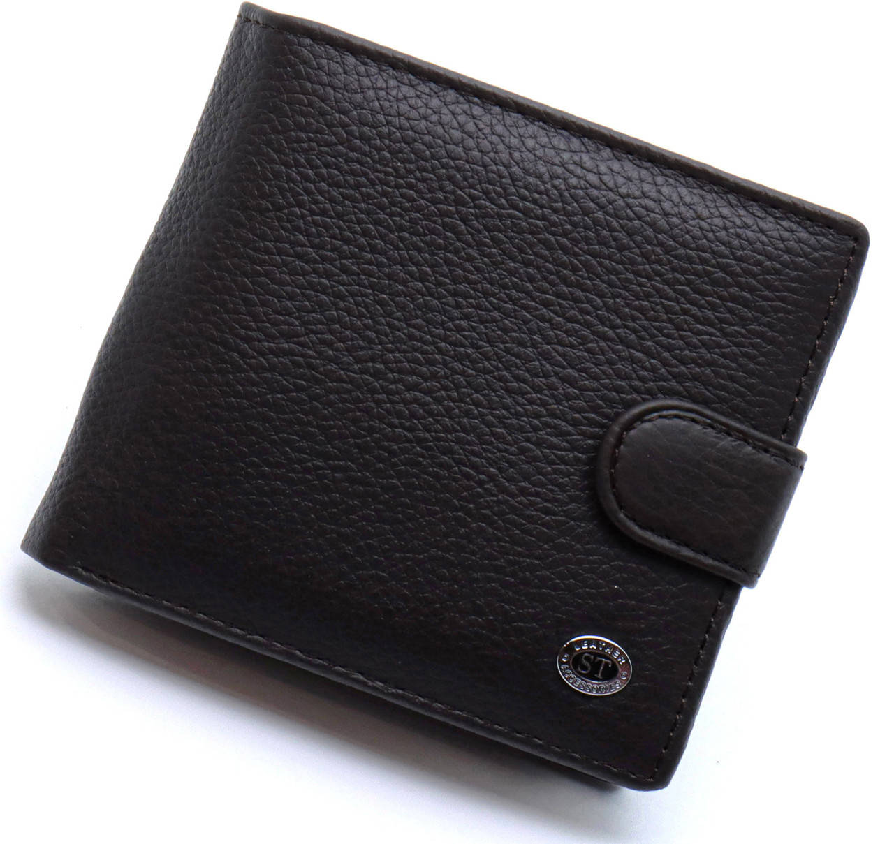 

Мужское портмоне из натуральной кожи ST Leather ST153 коричневый