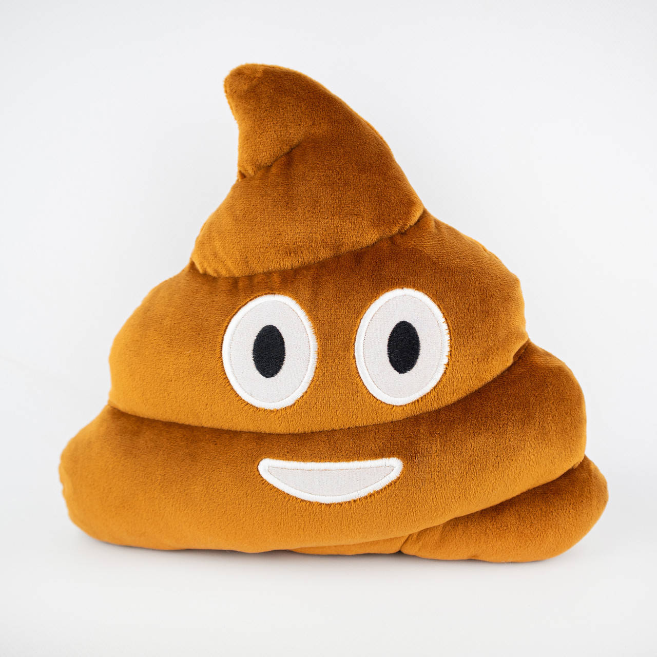 

Мягкая игрушка Weber Toys смайлик emoji Мистер какашка большой 23см (WT661), Коричневый