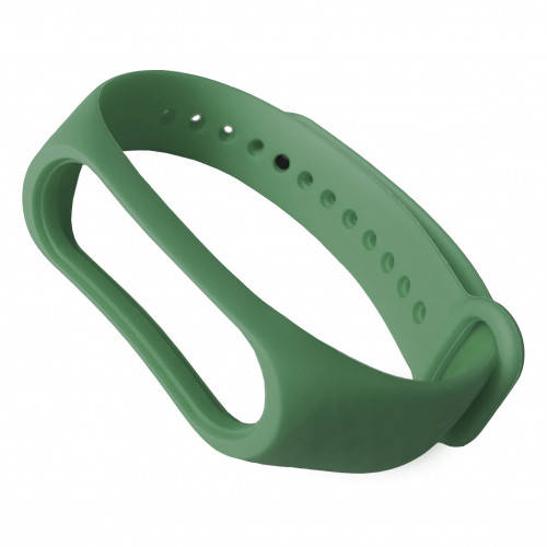 

Силиконовый ремешок браслет для Xiaomi Mi Band 3 / 4, Спортивный ремешок на Сяоми Ми Бенд 3 / 4 Хаки