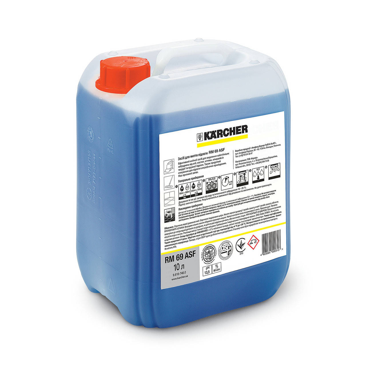 

Засіб для глибокого очищення підлоги FloorPro RM 69, 10 л