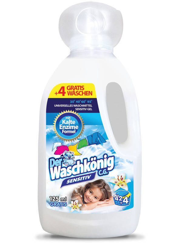 

Гель для прання Der Waschkonig Дитячий Сенситив 1,625л